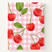 Cherry Picnic Recipe Book Notitieboek (Achterkant)