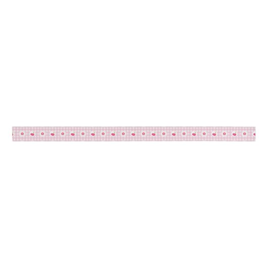 Cherry Picnic Ribbon Grosgrain Lint (Voorkant)
