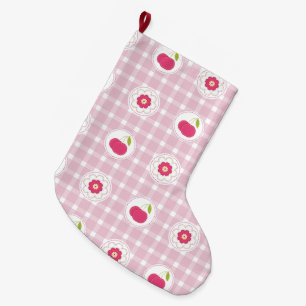 Cherry Picnic Stocking Grote Kerstsok