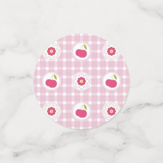 Cherry Picnic Table Confetti (Kleine voorkant)