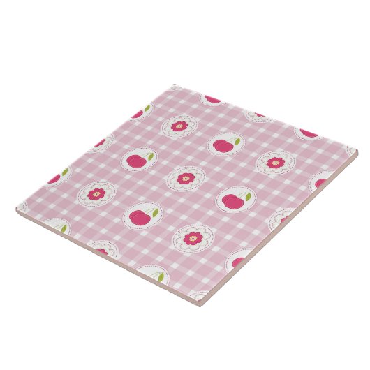 Cherry Picnic Tegel Tegeltje (Zijkant)