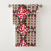 Cherry Pie Bad Handdoek (Insitu)