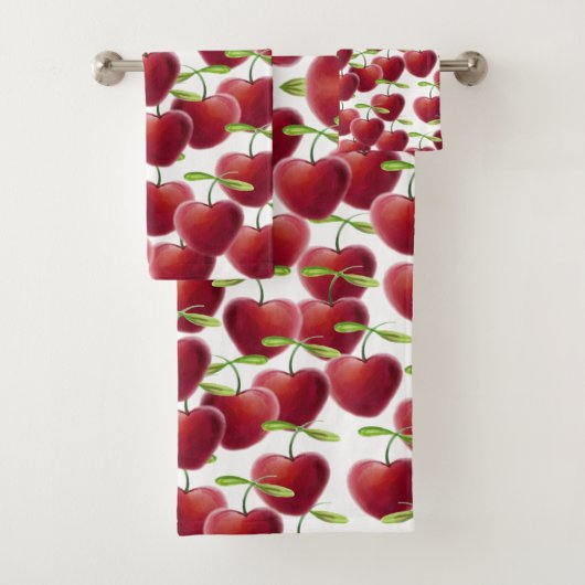 Cherry Pie Bad Handdoek (Insitu)
