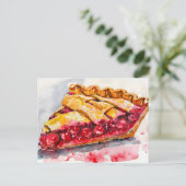 Cherry Pie Briefkaart (Staand voorkant)