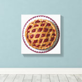 Cherry Pie Canvas Afdruk (Insitu (Houten vloer))