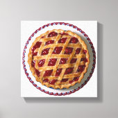 Cherry Pie Canvas Afdruk (Voorkant)