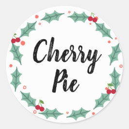 Cherry Pie Eten Labels