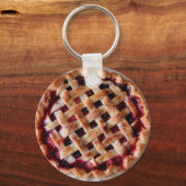 Cherry Pie Food Sleutelhanger (Voorkant)