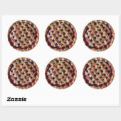 Cherry Pie Foodie Dessert Stickers (Vel)