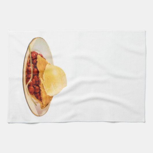 Cherry Pie keukenhanddoek (Horizontaal)