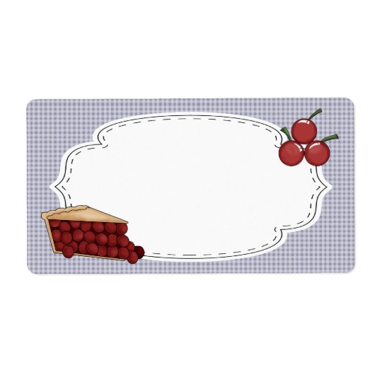 Cherry Pie Label (Voorkant)