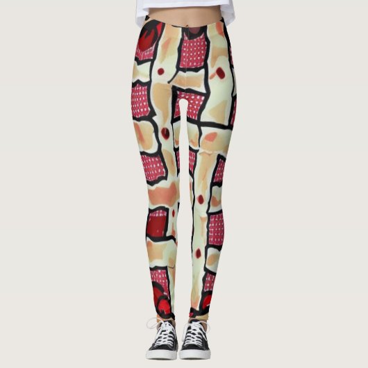 Cherry Pie Leggings (Voorkant)