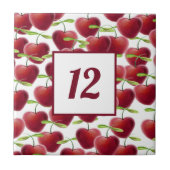 Cherry Pie Number Tegel Tegeltje (Voorkant)