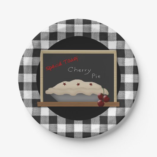Cherry Pie Paper Bord (Voorkant)