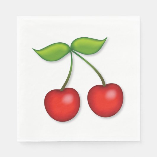 Cherry Pie Party Servet (Voorkant)