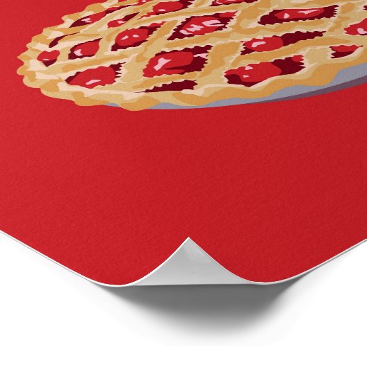 Cherry Pie Print (Hoek)