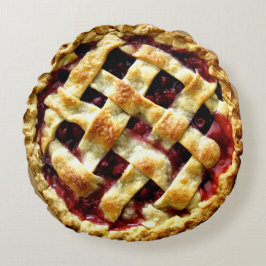 Cherry Pie Rond Kussen