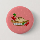 Cherry Pie Ronde Button 5,7 Cm (Voorkant)