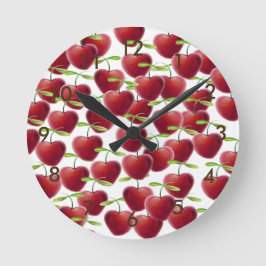 Cherry Pie Ronde Klok