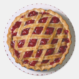 Cherry Pie Ronde Sticker