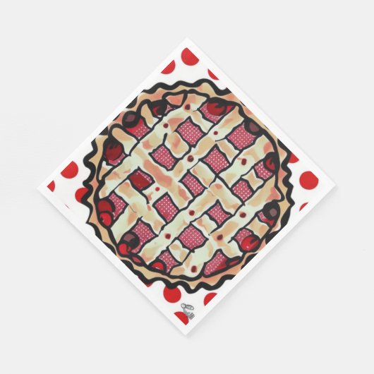 Cherry Pie Servet (Hoek)