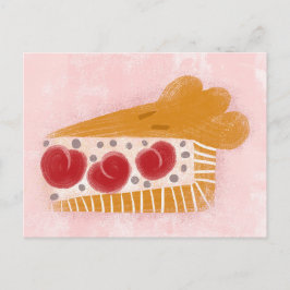Cherry Pie Slice Briefkaart