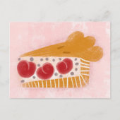 Cherry Pie Slice Briefkaart (Voorkant)