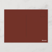 Cherry Pie Sweet Funny Briefkaart (Achterkant)