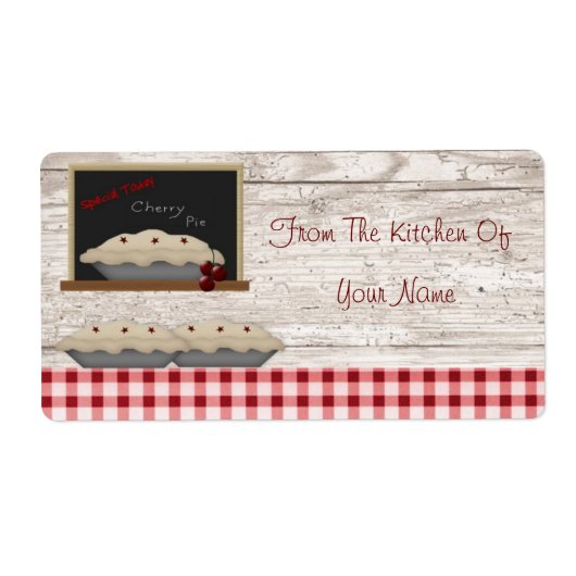 Cherry Pie uit de keuken van Label (Voorkant)