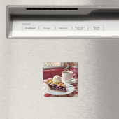 Cherry Pie, Vanilla Ice Cream & Koffie Magneet (Insitu (Vaatwasser))
