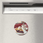 Cherry Pie, Vanilla Ice Cream & Koffie Magneet (Insitu (Vaatwasser))