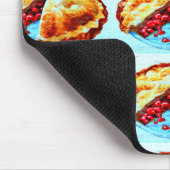 cherry pies mousepad muismat (Hoek)