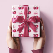 Cherry Pink Cadeaupapier