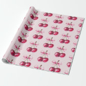 Cherry Pink Cadeaupapier (Uitgerold)