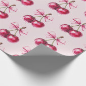 Cherry Pink Cadeaupapier (Hoek)