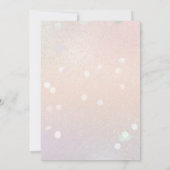 Cherry Pink Cake verjaardagsfeestje Kaart (Achterkant)