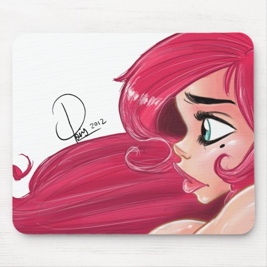 Cherry Pinup Muismat (Voorkant)