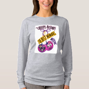 CHERRY PLUKKEN VAN DE BESTE HERINNERINGEN MET U T-SHIRT