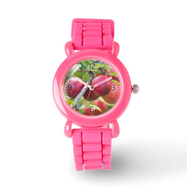 Cherry plum on tak horloge (Voorkant)