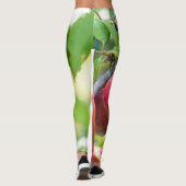 Cherry plum on tak leggings (Achterkant)