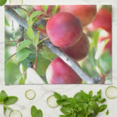 Cherry plum on tak theedoek (Gevouwen)