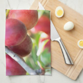 Cherry plum on tak theedoek (Quarter Fold)