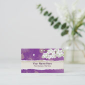 Cherry Pop Blossom Sakura Visitekaartje (Staand voorkant)