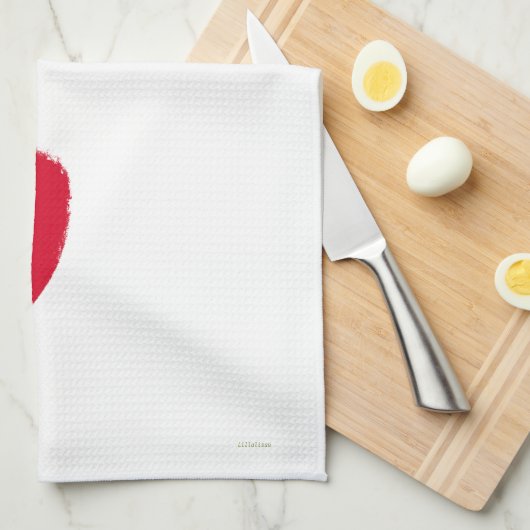 Cherry Pop Theedoek (Quarter Fold)