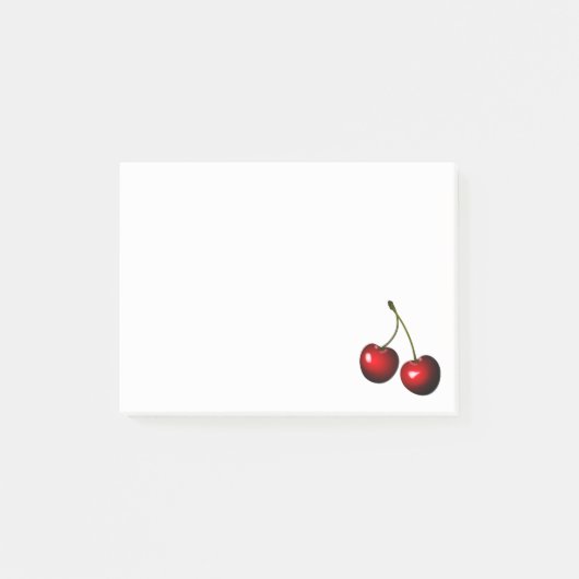 Cherry Post het merkt op Post-it® Notes (Voorkant)
