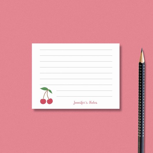 Cherry Post-it® Notes
