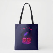 Cherry Power – Fierce & Fun Tote Bag (Voorkant)