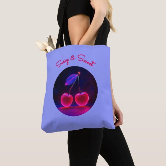 Cherry Power – Fierce & Fun Tote Bag (Dichtbij)