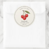 Cherry Preserve Simple Jar Label (Tas)