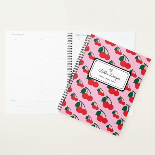 Cherry Print Planner (Display)